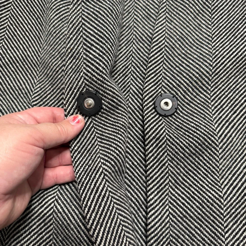 IRO Herringbone Wool Cashmere Blend Harringbone Jacket - Picture 6 of 11